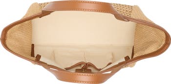 Ilsie Large Raffia Tote Bag
