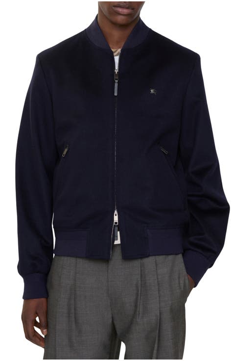 Cashmere Bomber Jacket
