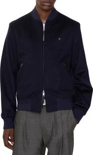 Burberry Cashmere Bomber Jacket
