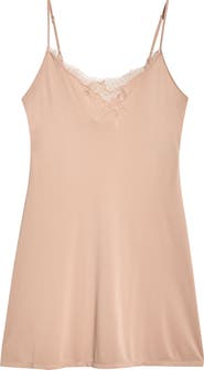 Natori Body Doubles Lace Trim Chemise