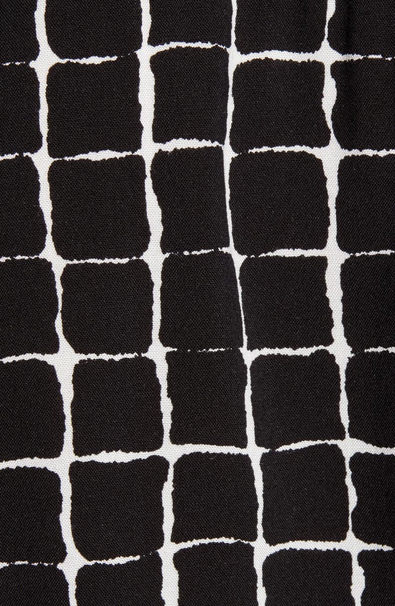 Topman Geo Print Short Sleeve Button-Up Camp Shirt, Alternate, color,