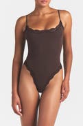 SKIMS Fits Everybody Lace Cami Bodysuit