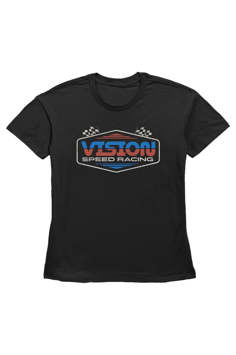 Women's Speed Racing Loriginalo Short Sleeve T-Shirt, Main, color, Black