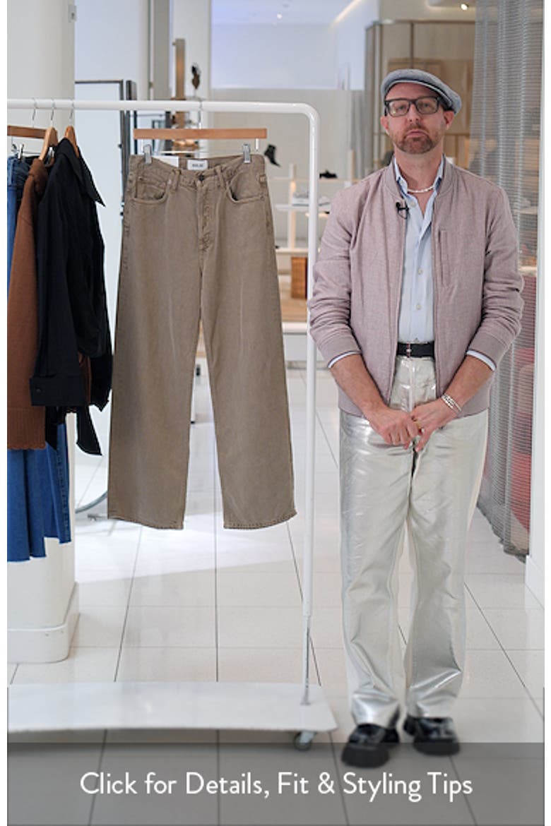 Ren Flyweight High Waist Ankle Wide Leg Jeans video