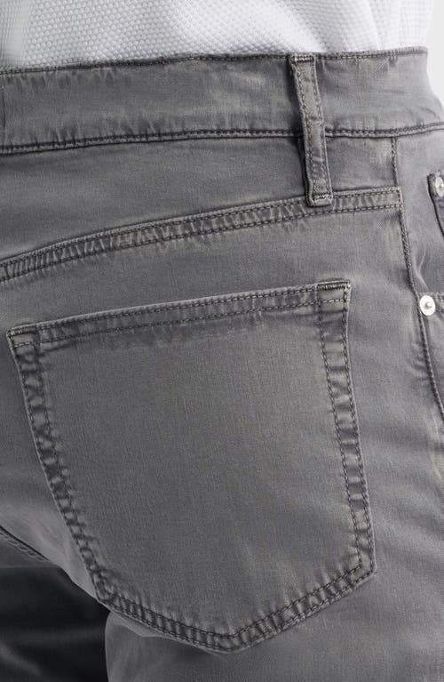 Frame Modern Straight Leg Five-pocket Twill Pants In Gray