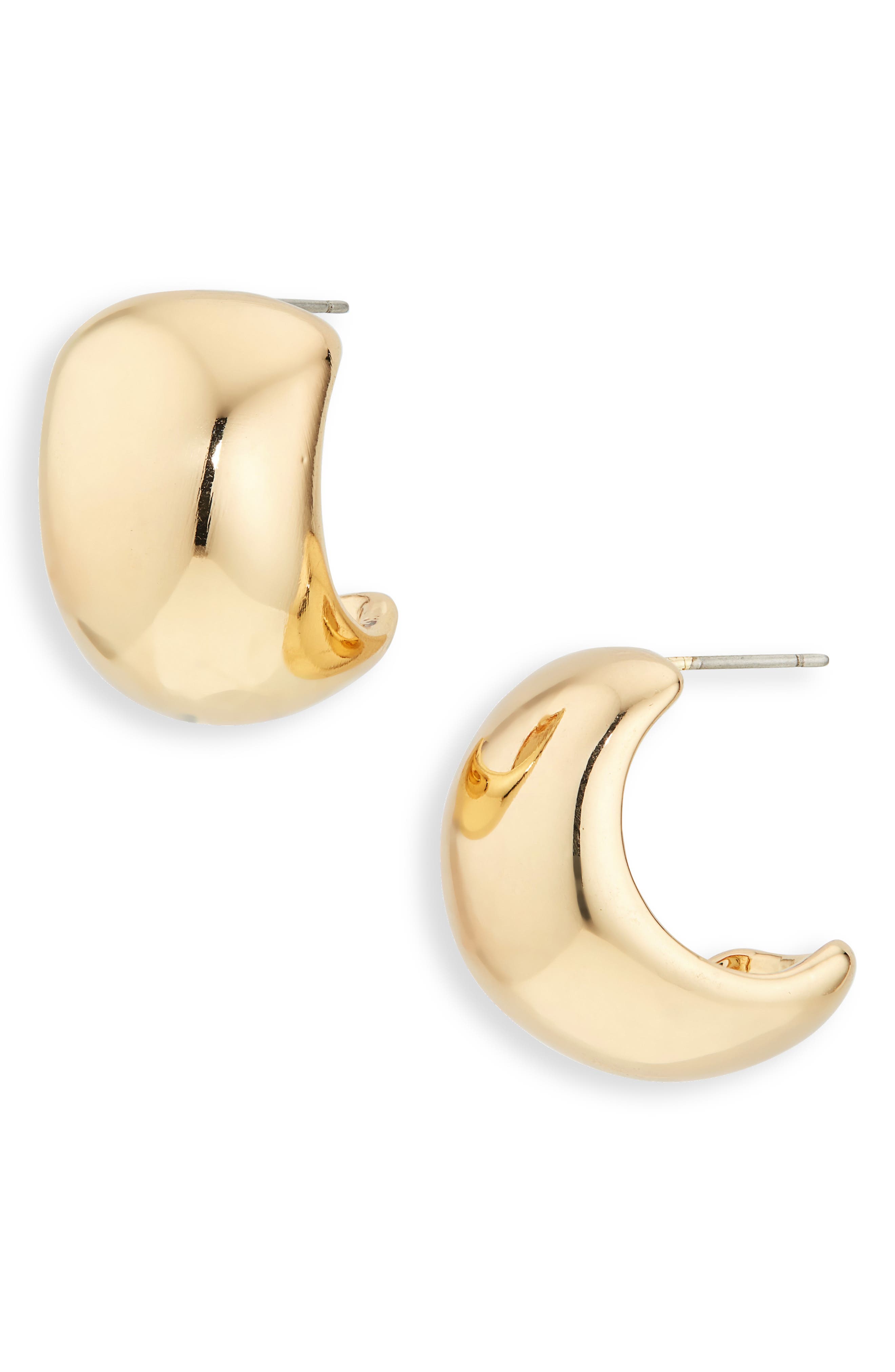 Cara Chunky Hoop Earrings