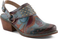 L'Artiste by Spring Step Daytona Studded Slingback Mule