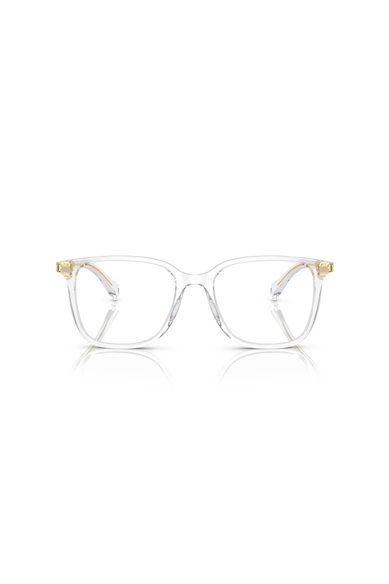 55mm Square optical glasses, Alternate, color, Transparent