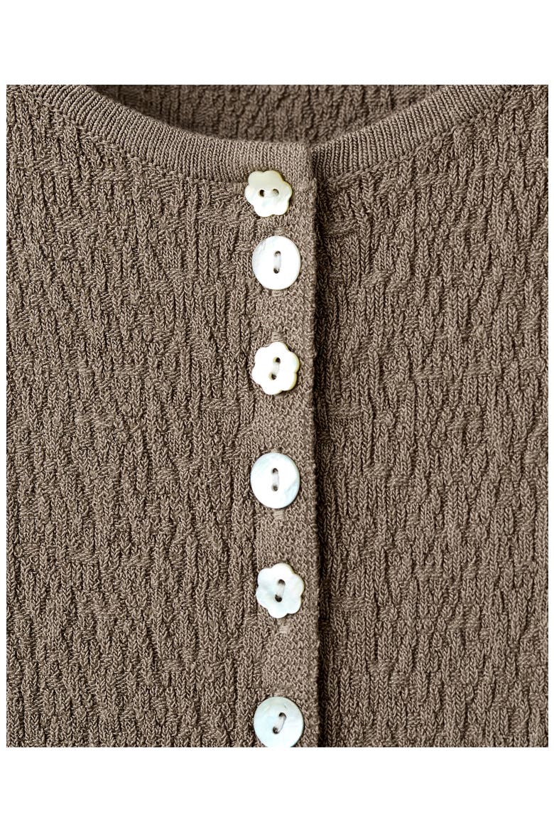 Contrast Button-Up Tank, Alternate, color, MEDIUM BROWN