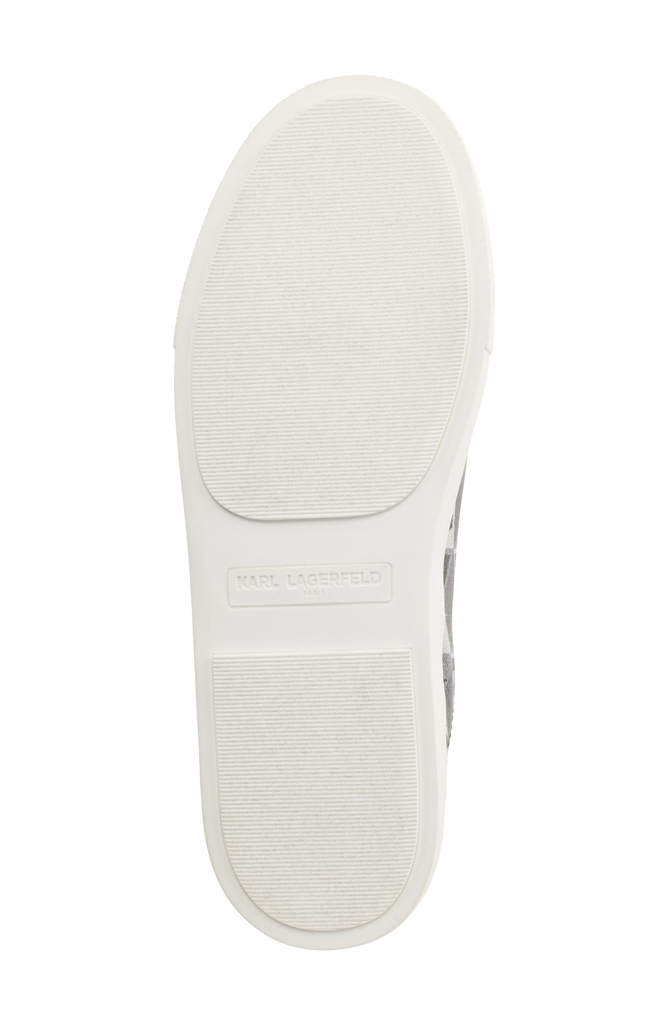 KARL LAGERFELD PARIS Cassanda Logo Print Slip-On Sneaker, Alternate, color, Mu5 - Multi/Black