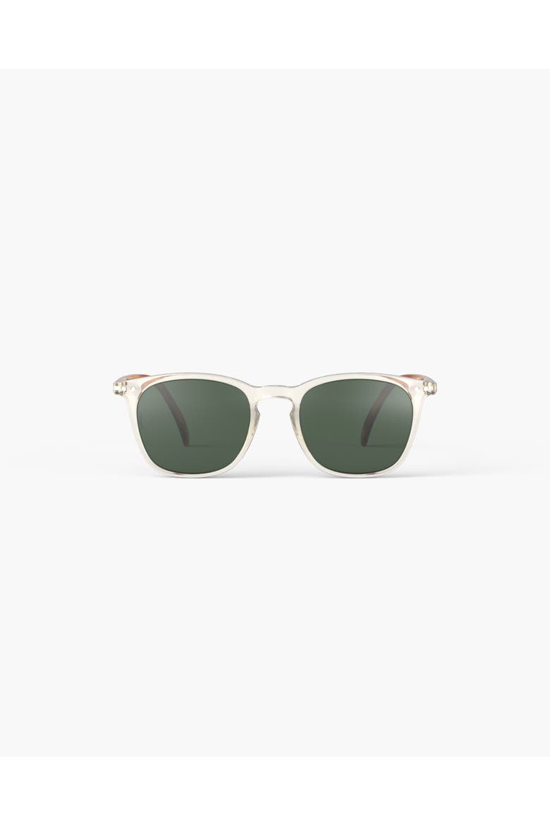 #E 49mm Trapeze Sunglasses, Main, color, Sandstorm Polarized