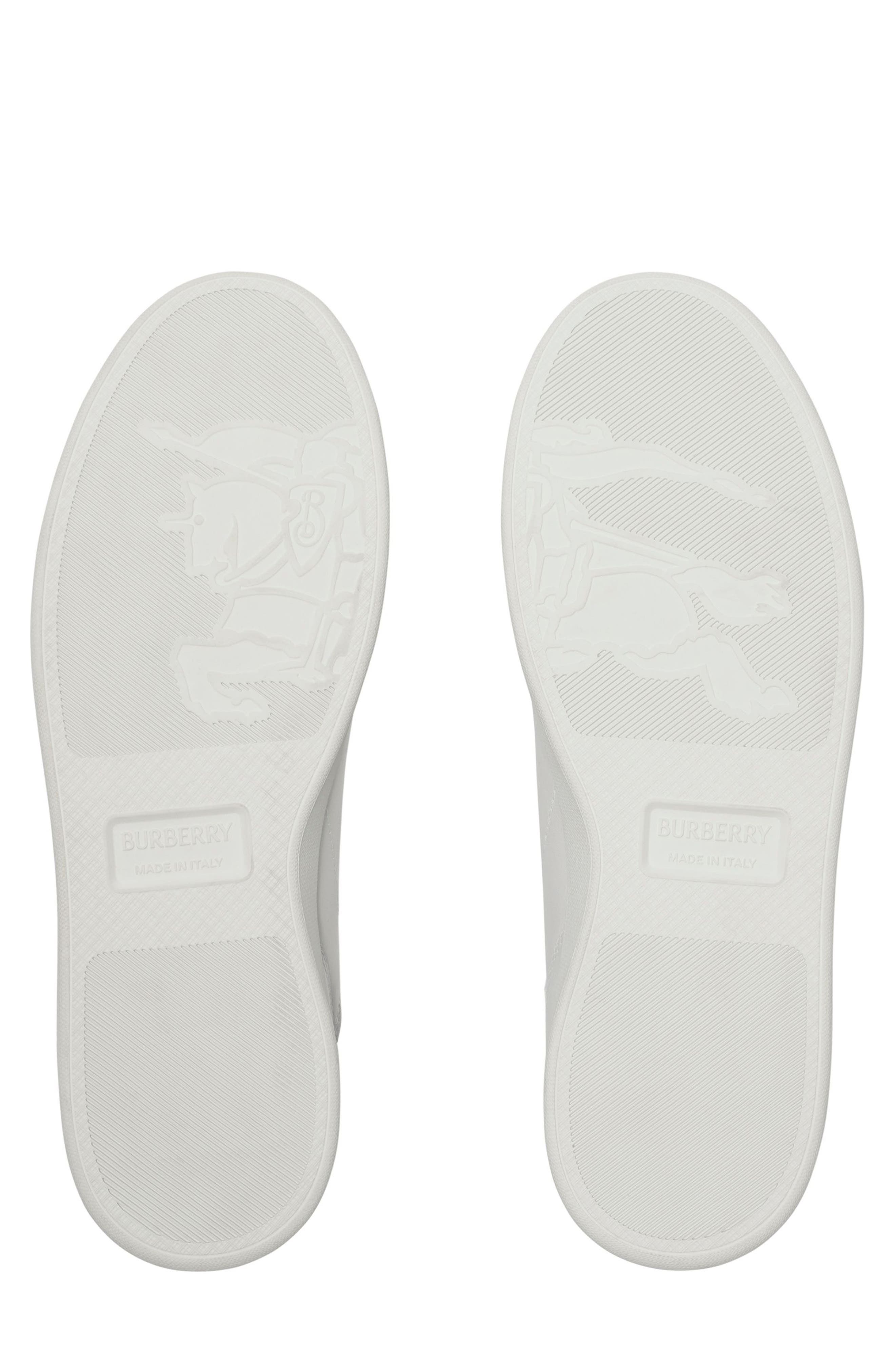 Burberry Set Low Top Sneaker, Alternate, color, White/ Sand Ip Check