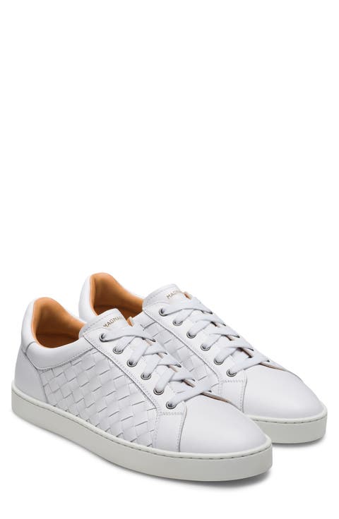 Cote Lo Woven Leather Sneaker