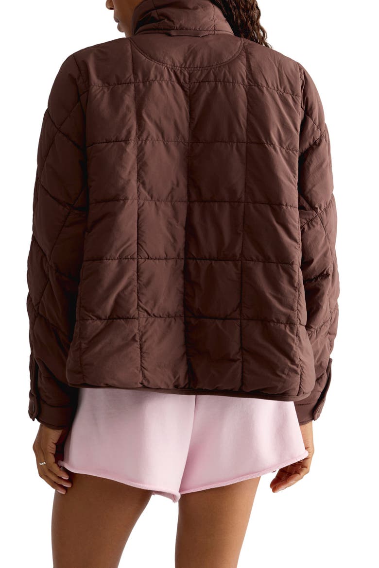 FP Movement Pippa Packable Puffer Jacket, Alternate, color, COCOA