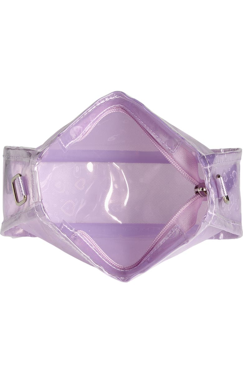 Capelli New York Kids' Heart Jelly Crossbody Bag, Alternate, color, Lilac