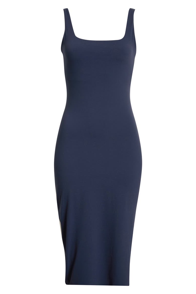 Cloud Body-Con Midi Dress, Alternate, color, NAVY BLAZER