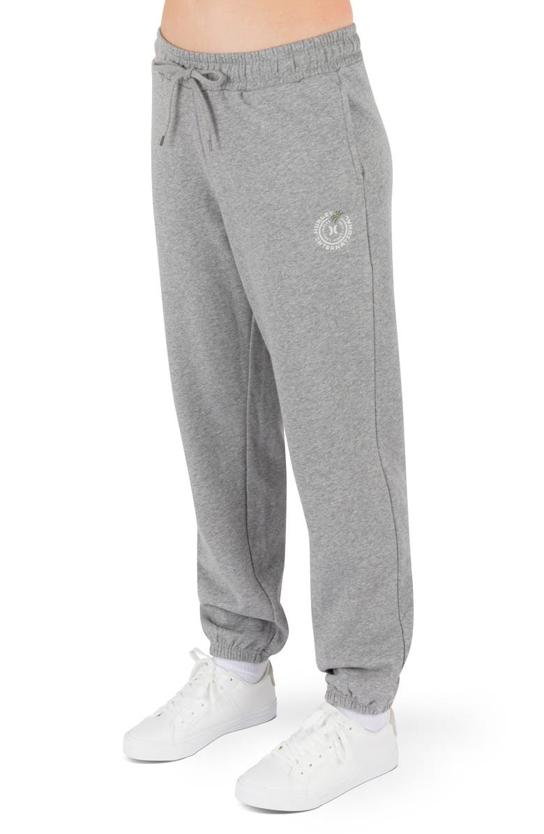 Hurley Solamar Joggers, Alternate, color, Grey Heather