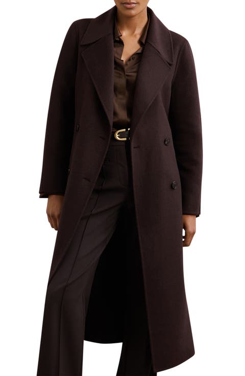 Reiss Rene Wool Blend Coat (Petite)