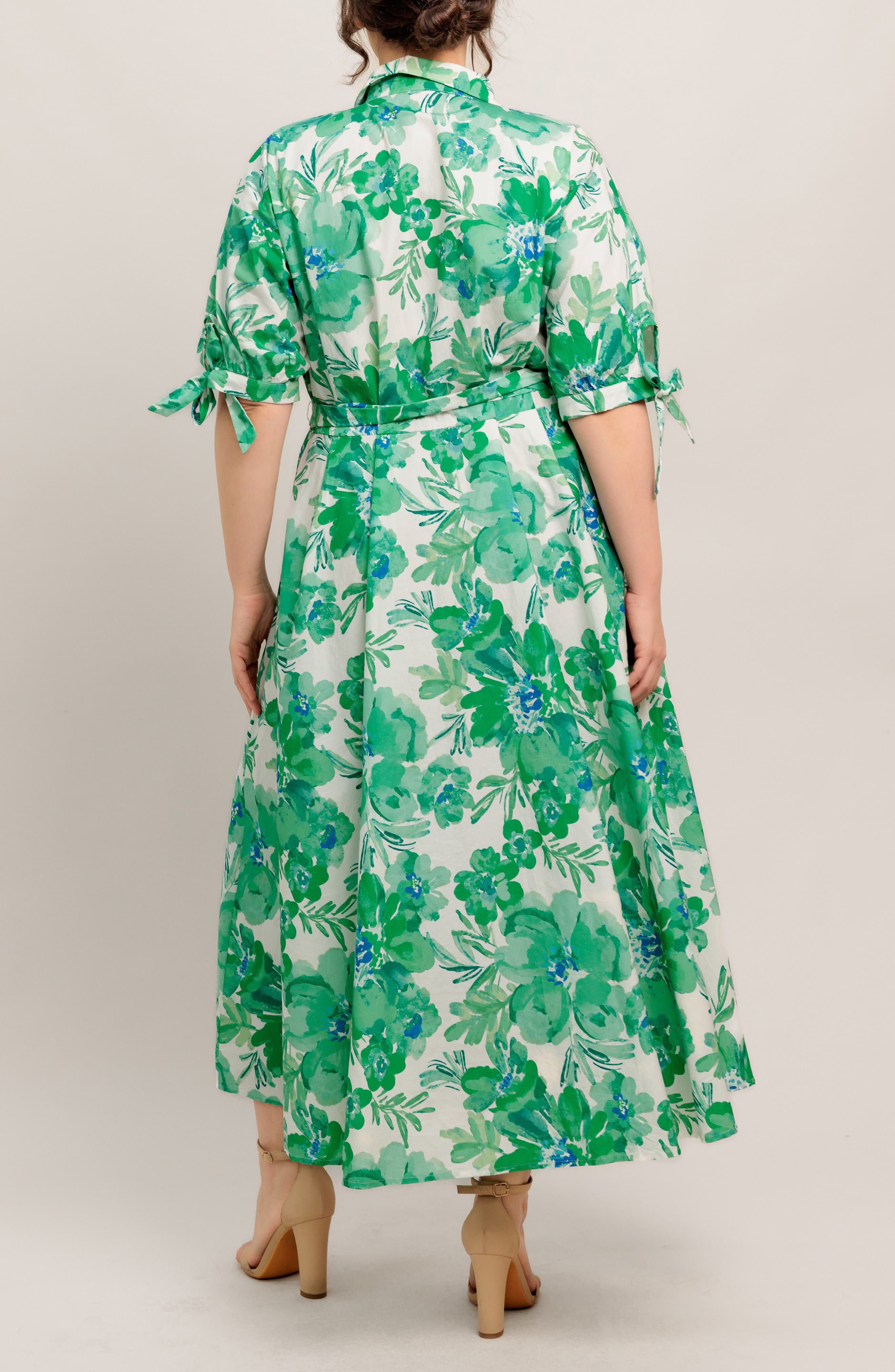 Print Midi Dress - image 2