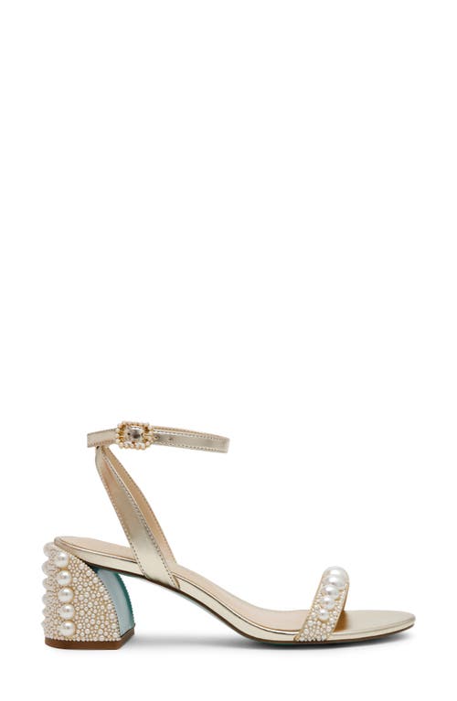BETSEY JOHNSON BETSEY JOHNSON TINA ANKLE STRAP SANDAL