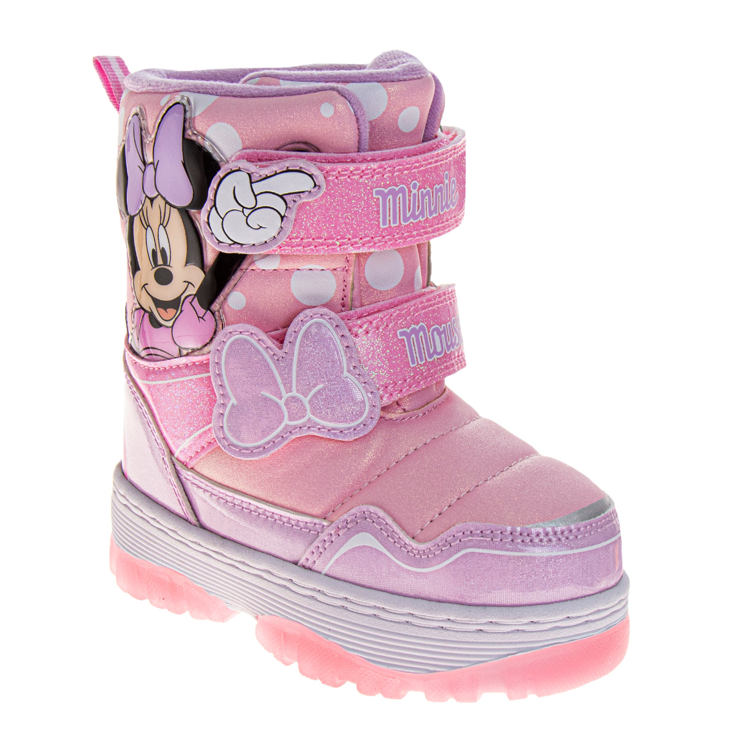 Disney Minnie Mouse Boot Toddler Little Kid, Main, color, Pink