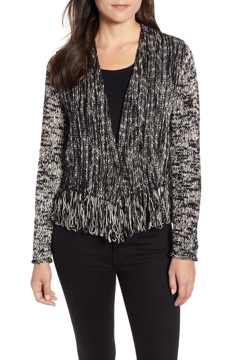 NIC+ZOE Fringe Worthy Jacket, Main, color, 