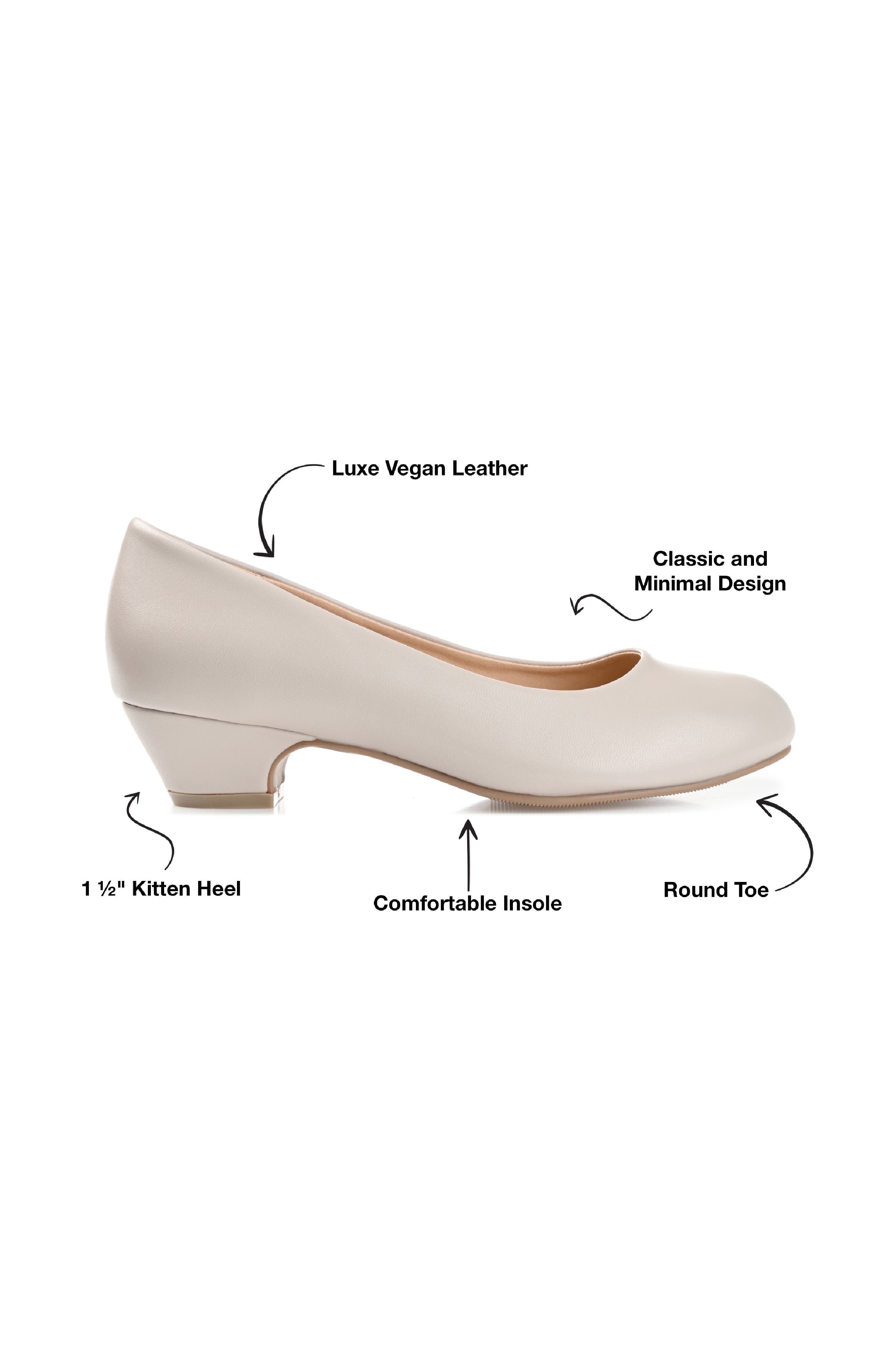 Saar Kitten Heel Pump, Alternate, color, GREY