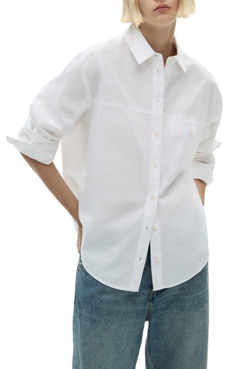 Cotton Button-Up Shirt