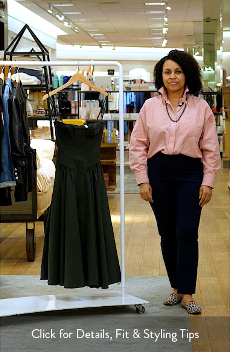 Samaria Fit & Flare Midi Cocktail Dress, sales video thumbnail