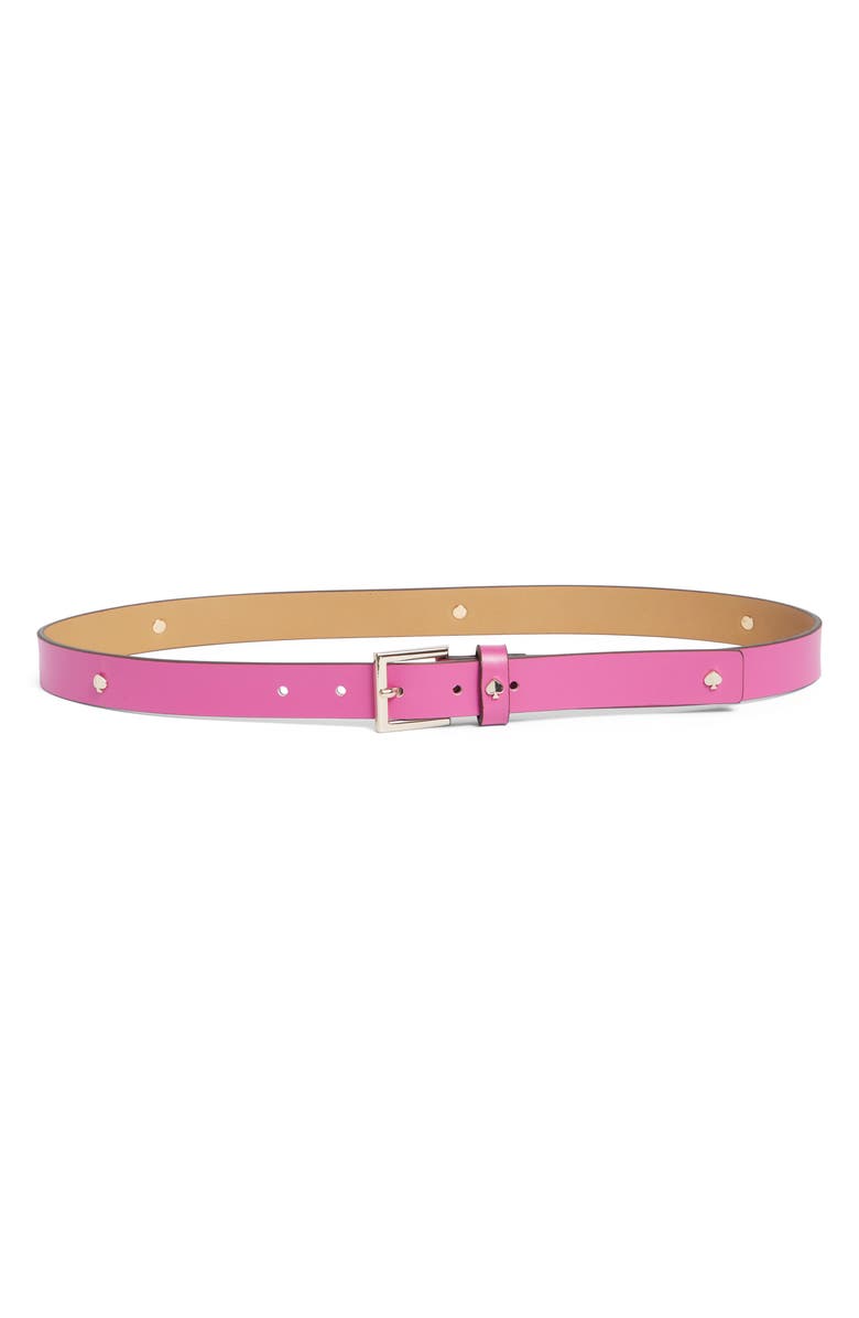Kate Spade New York spade belt, Main, color, Rhododendron Grove