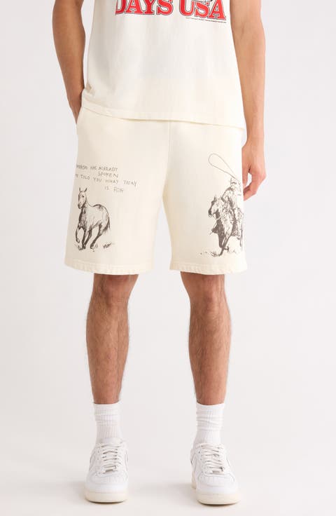 What Today Cotton Fleece Sweat Shorts