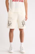 ONE OF THESE DAYS What Today Cotton Fleece Sweat Shorts