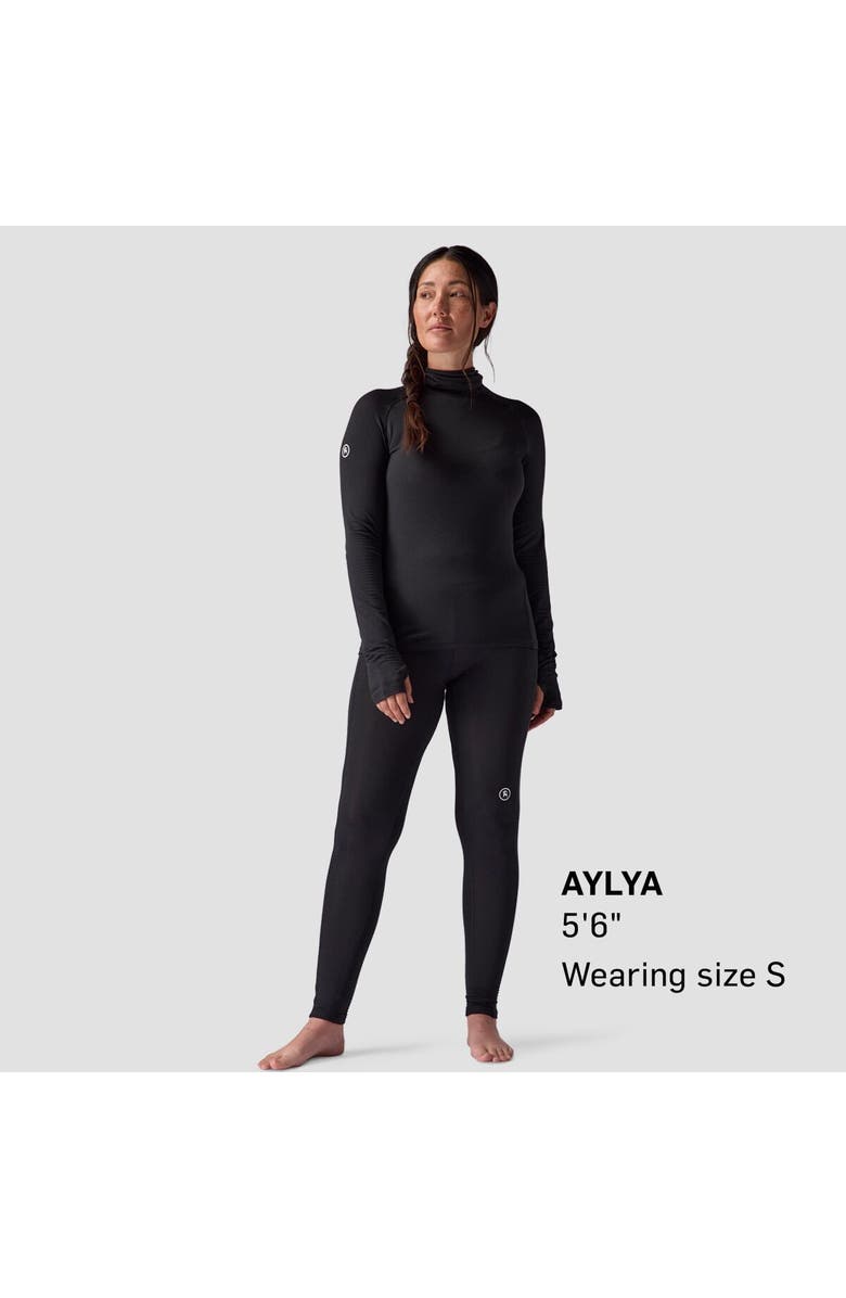 Backcountry Pines Microgrid Ultra-Lt Baselayer Bottom - Women's, Alternate, color, Black
