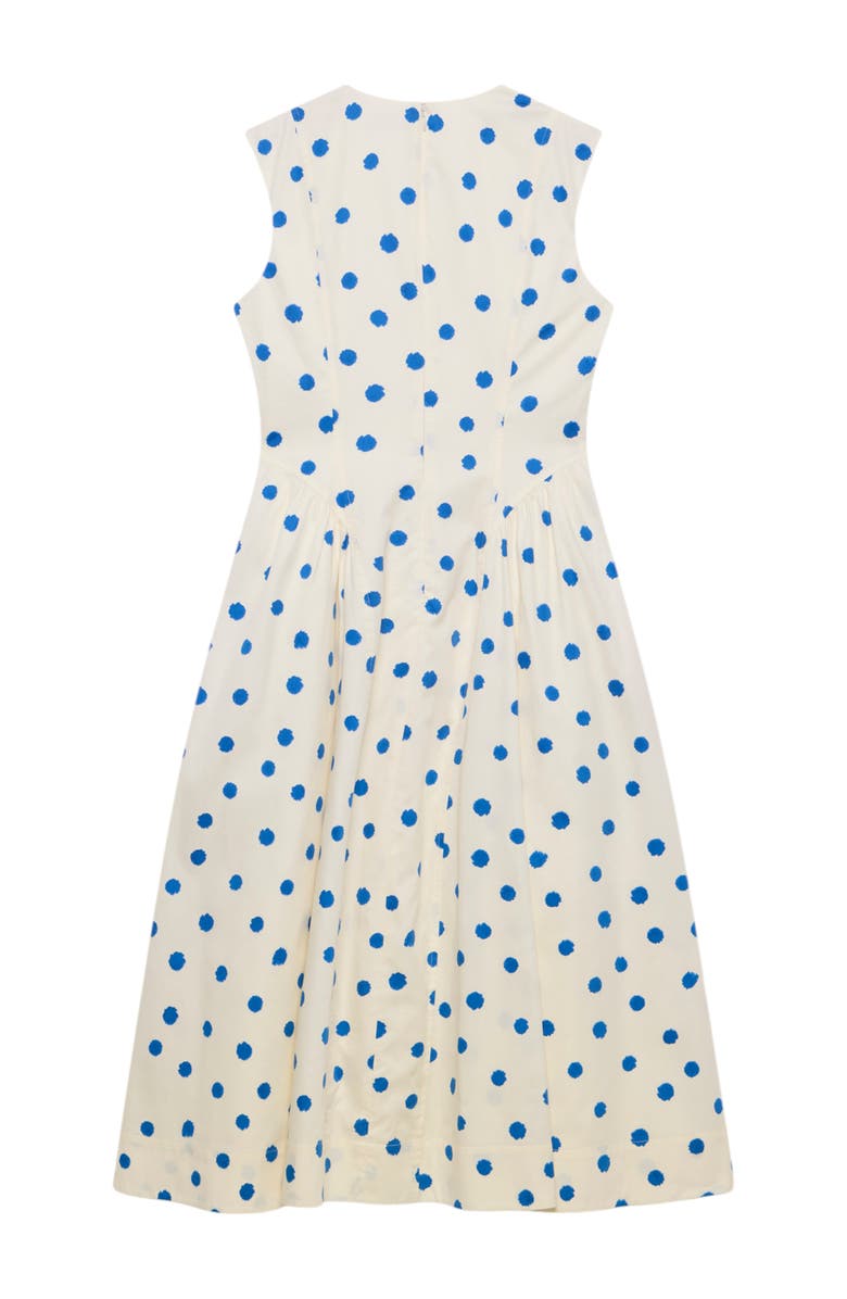 MINT VELVET Spot Print Midi Dress, Alternate, color,