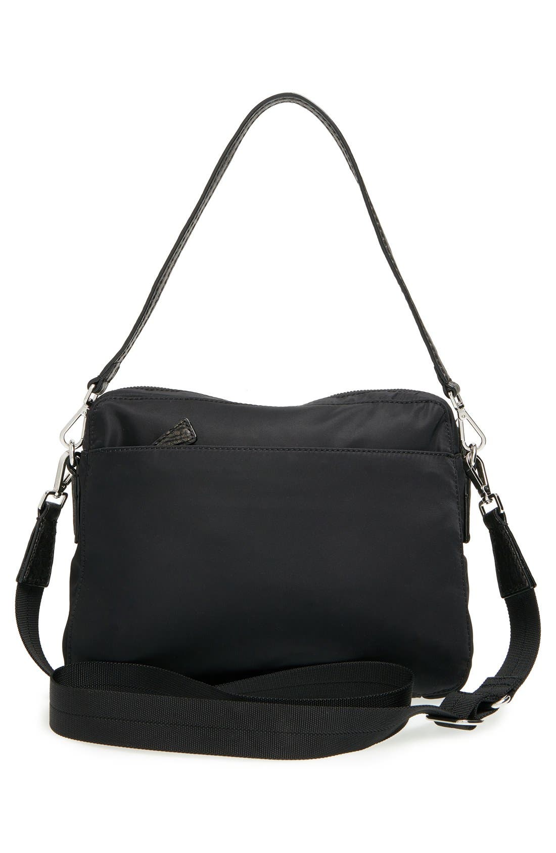 MZ Wallace 'Small Roxy' Bedford Nylon Shoulder Bag, Alternate, color, 