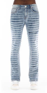 Cult of Individuality Mars Slashed Bootcut Jeans