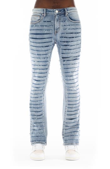 Hvman Mars Slashed Bootcut Jeans