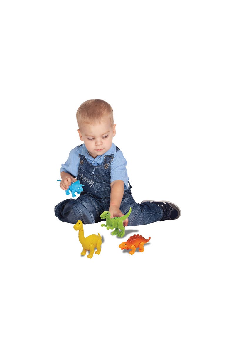 Kiddieland Dinosaur Adventure Safari Toy Truck, Alternate, color, Multicolored