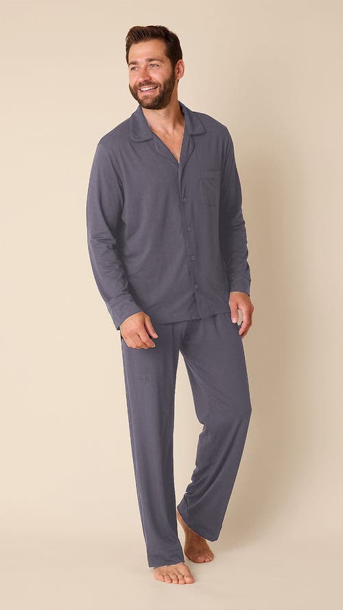 The Cat's Pajamas Pima Knit Simple Set In White