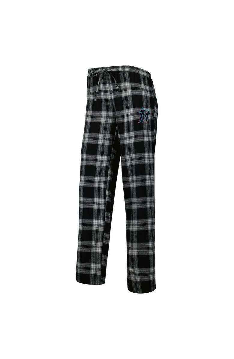 CONCEPTS SPORT Women's Concepts Sport Black/Gray Miami Marlins Badge T-Shirt & Pajama Pants Sleep Set, Alternate, color, Black