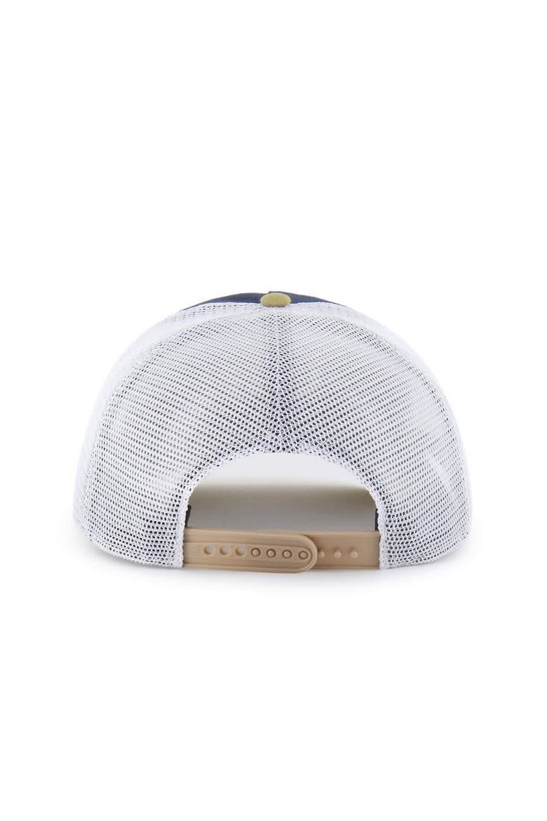 Youth '47 Black/Gold Wake Forest Demon Deacons Super Stripe Hitch Adjustable Trucker Hat, Alternate, color, Black