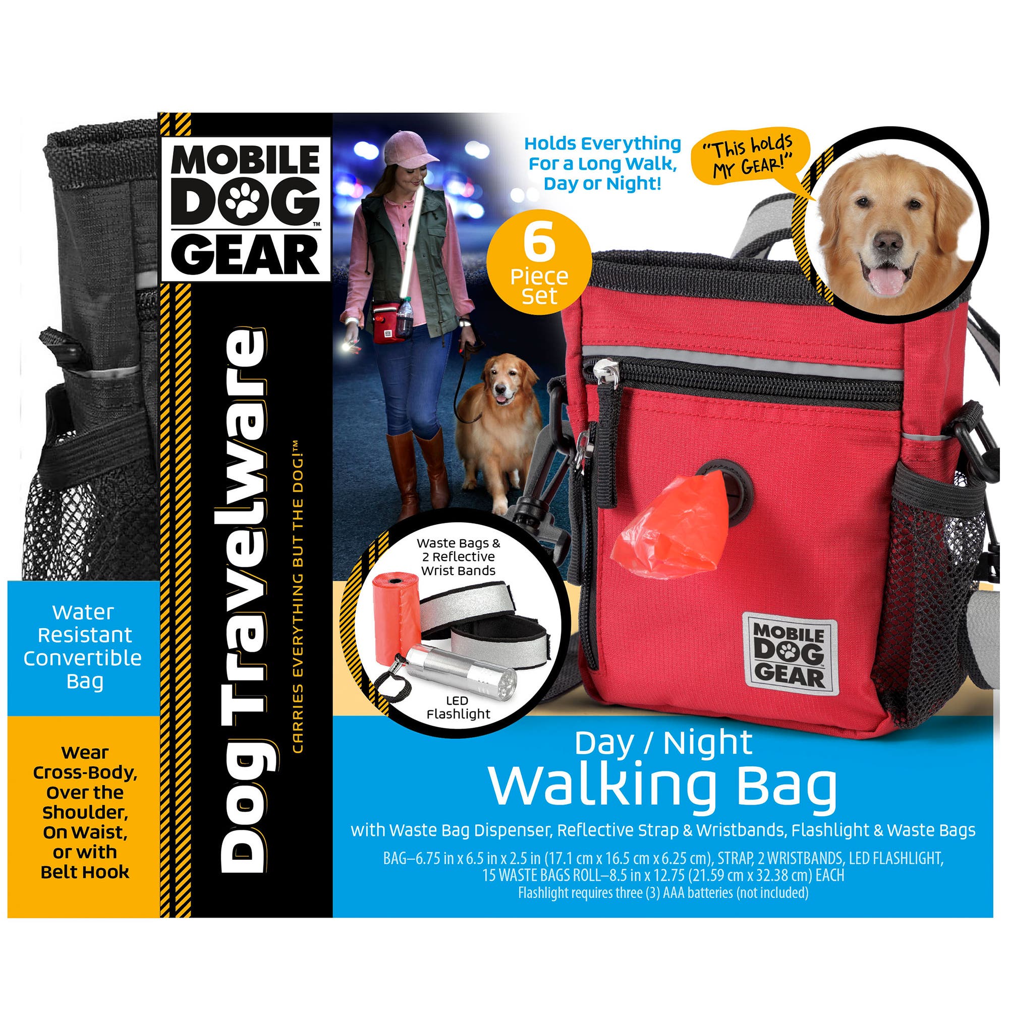 MOBILE DOG GEAR Day & Night Walking Bag Set | Nordstrom