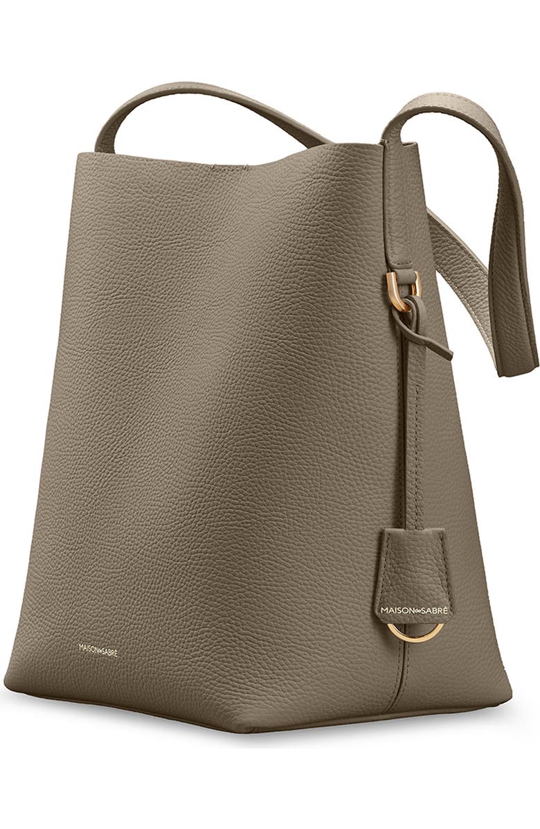 MAISON de SABRÉ The Bucket Soft Tote, Alternate, color, Cashmere Matcha