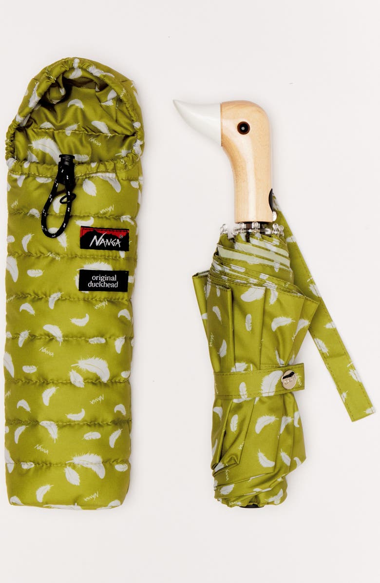 Original Duckhead Sleep-Friendly Nanga Compact Duck Umbrella, Alternate, color, Khaki Green