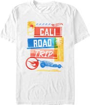 Hot Wheels Men's Hot Wheels Cali Road Trip Racing  Graphic T-Shirt