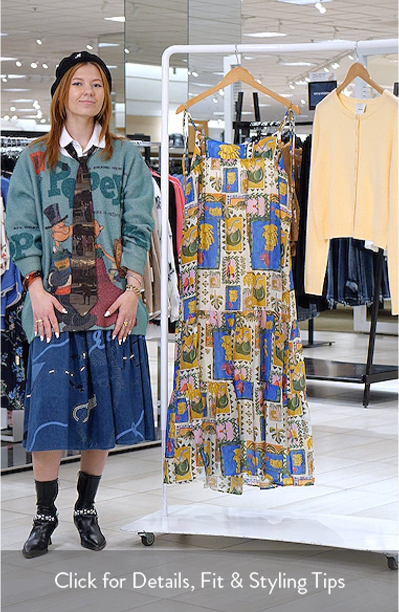 Trapeze Maxi Sundress, sales video thumbnail