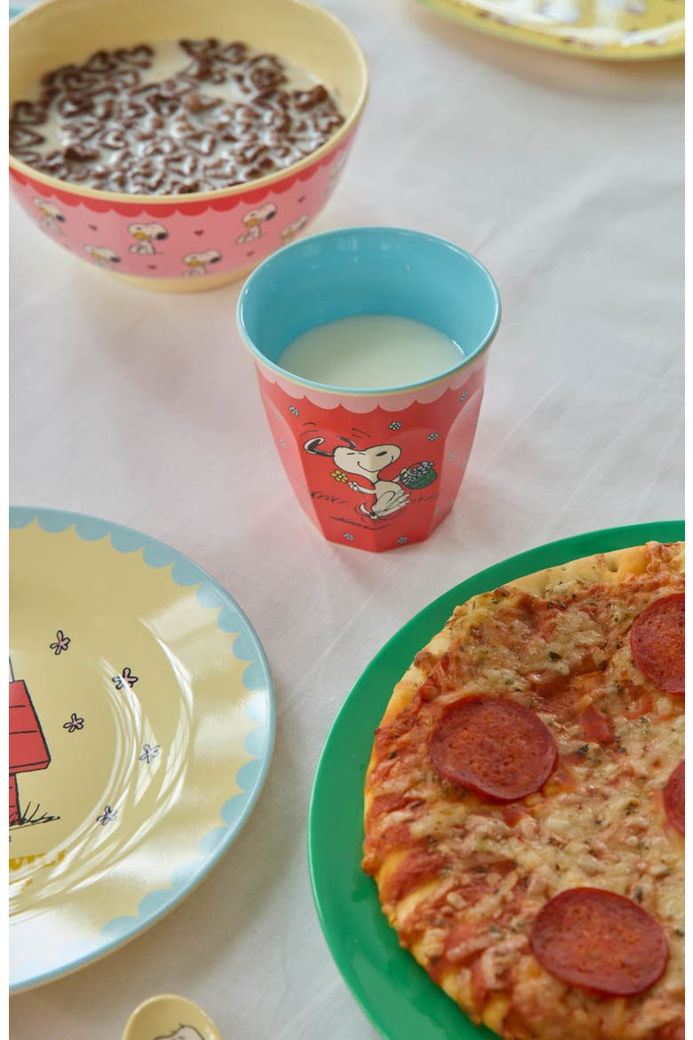 Melamine Cup Snoopy, Alternate, color, Red