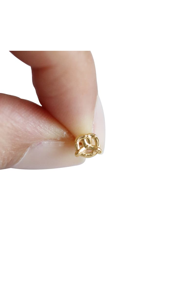 Whit Jewelry 14K Yellow Gold Pretzel Stud, Alternate, color, Gold - Butterfly Back