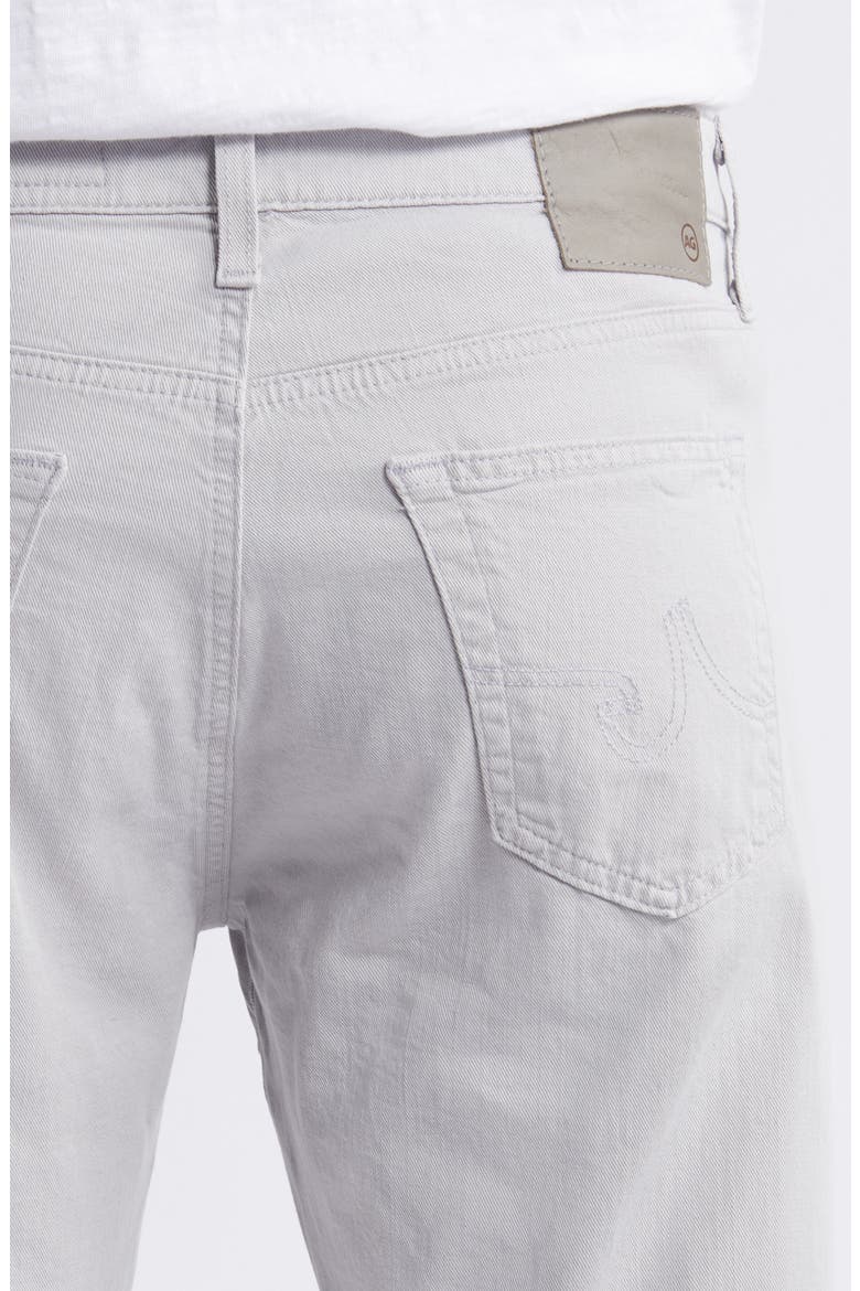 Everett Slim Straight Leg Cotton & Linen Blend Pants, Alternate, color, SMOKE EMBERS