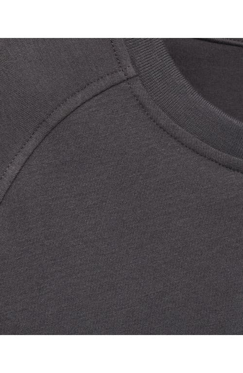 Mango Fluid Cotton Sweatshirt In Gray